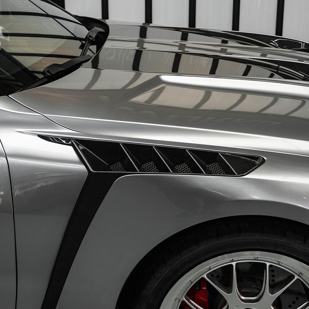 SOOQOO BMW M4 G82 Side Fenders In White Primer Finish — product view 7