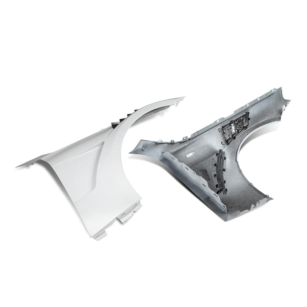 SOOQOO BMW M2 G87 Side Fenders In White Primer Finish — product view 5