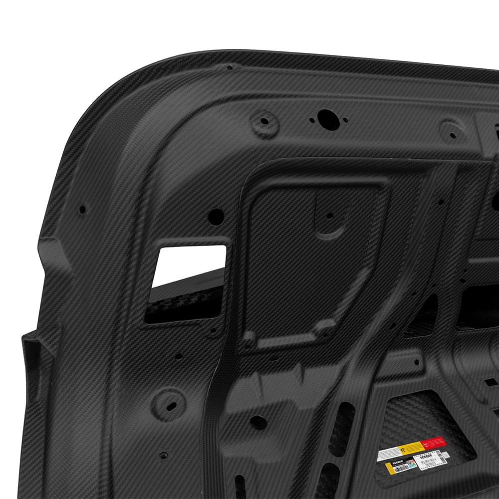 SOOQOO BMW M3 G80 Rear Trunk Lid In Gloss Carbon — product view 9