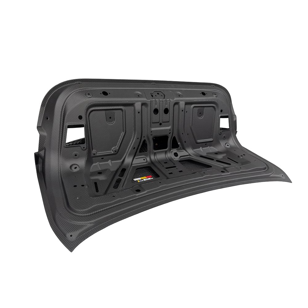 SOOQOO BMW M3 G80 Rear Trunk Lid In Gloss Carbon — product view 5