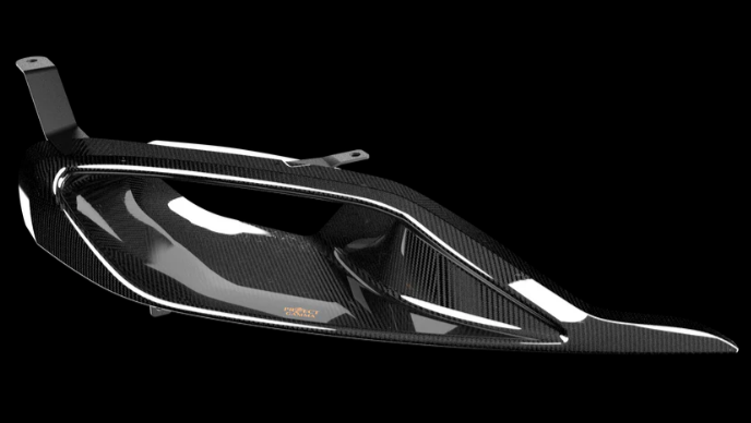 Toyota Supra Carbon Fiber Headlight Delete - COLORADO N5X