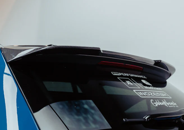 SooQoo BMW G81 M3 Touring SQ Roof Spoiler In Gloss Pre Preg Carbon Fibre (2023+) - COLORADO N5X