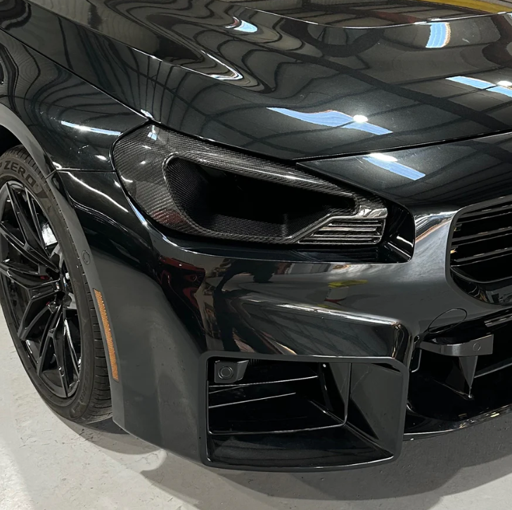 BMW G87 M2 Carbon Fiber Headlight Delete - COLORADO N5X