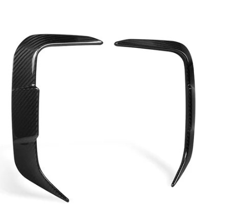 SooQoo BMW F97 X3M LCI SQ Rear Canards In Gloss Pre Preg Carbon Fibre (Facelift 2022+) - COLORADO N5X