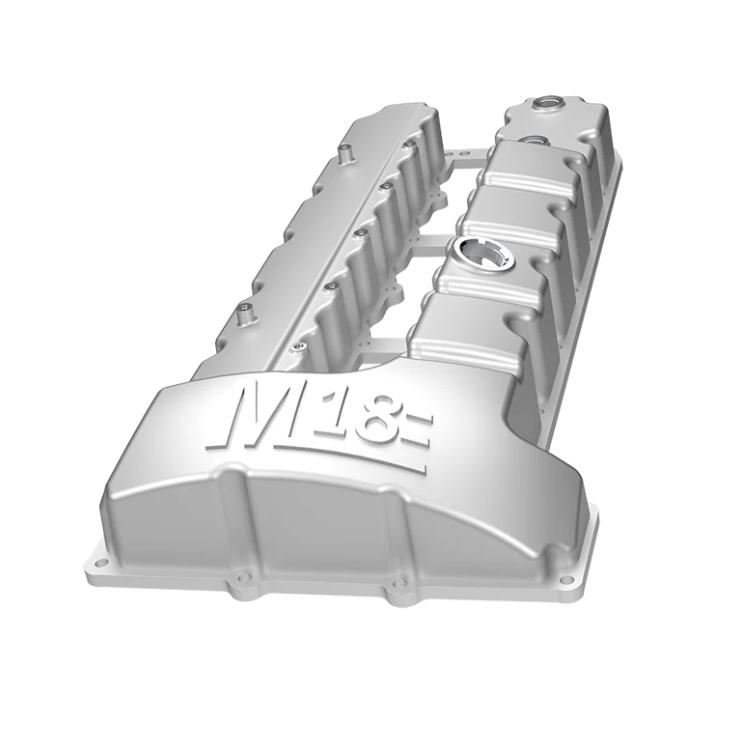 M18 N53/N54 Cast Aluminum Valve Cover W Logo