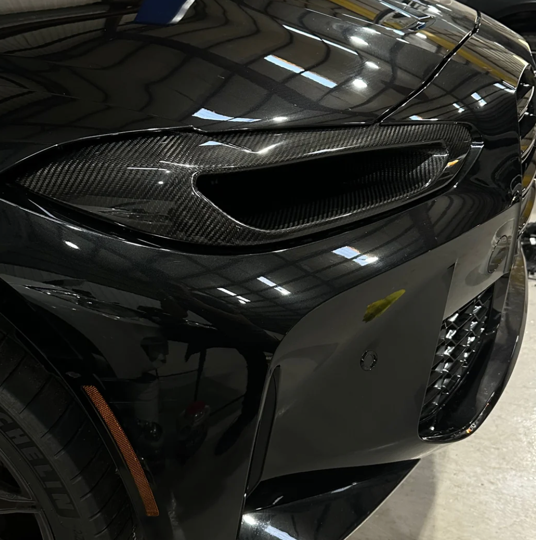BMW G Chassis M3 | M4 | M4401 Carbon Fiber Headlight Delete - COLORADO N5X