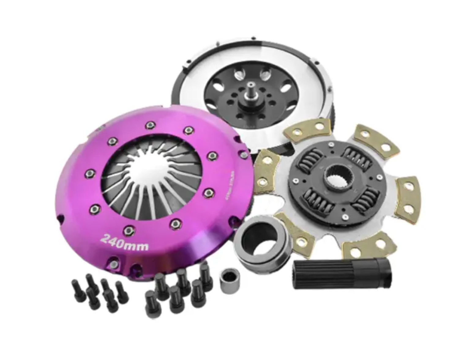 XClutch 07-10 BMW 335i Base 3.0L Stage 2R Extra HD Sprung Ceramic Clutch (8 Bolt/PB in Input Shaft) - COLORADO N5X