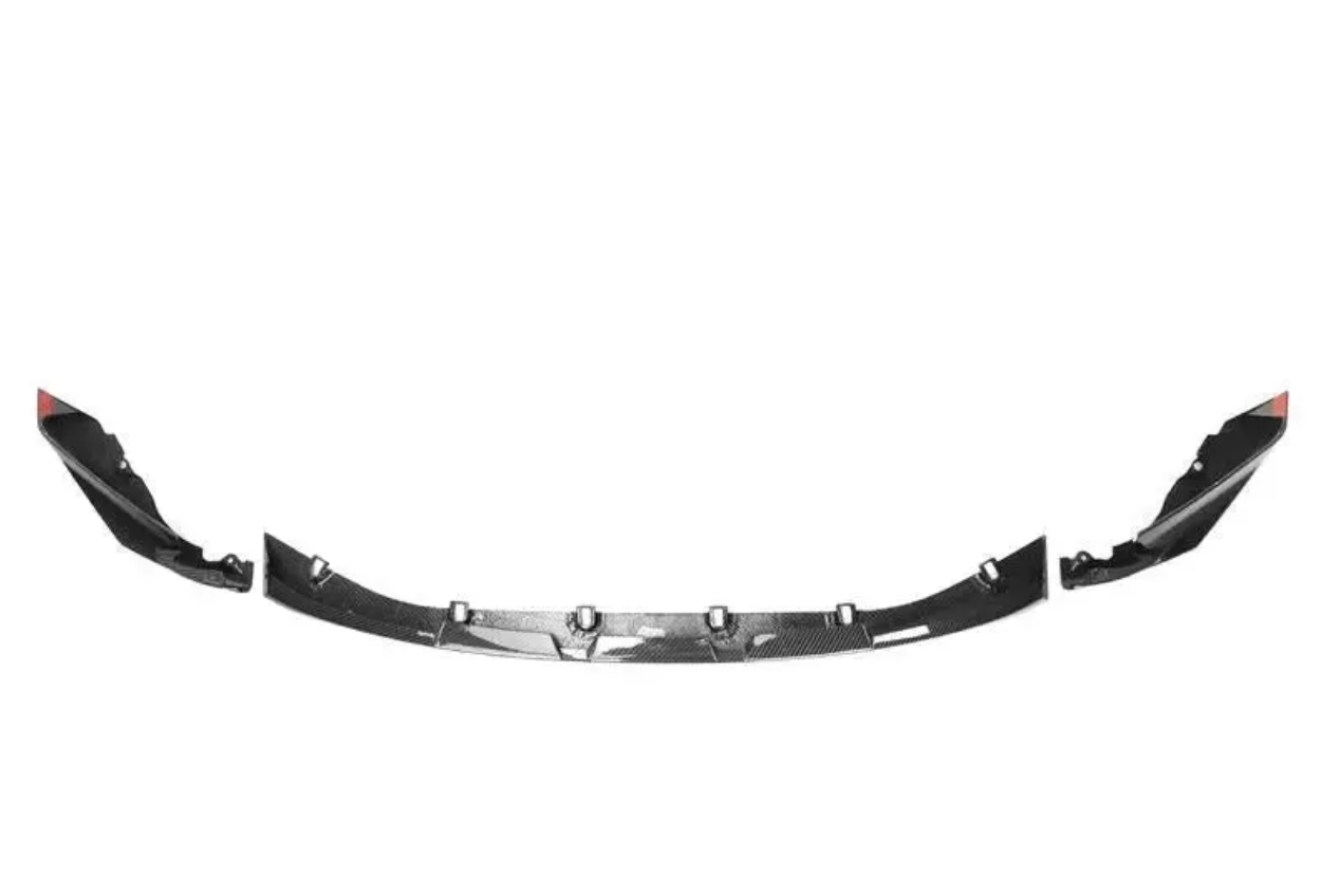 BMW G8X M3 / M4 MP-Style 3-Piece Carbon Fiber Front Lip Splitter