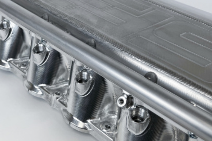 CSF Gen 2 B58 Race X Charge-Air-Cooler Manifold - Raw Billet Aluminum Finish - COLORADO N5X