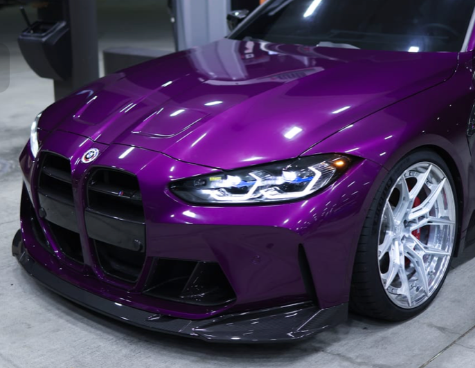 BMW G80 G81 M3 / G82 G83 M4 SP2 Front Lip Splitter – Carbon Fiber - COLORADO N5X