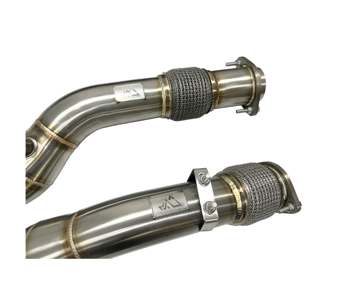 MAD BMW S58 3.5'' FATBOY X3M & X4M F97 F98 Downpipes.