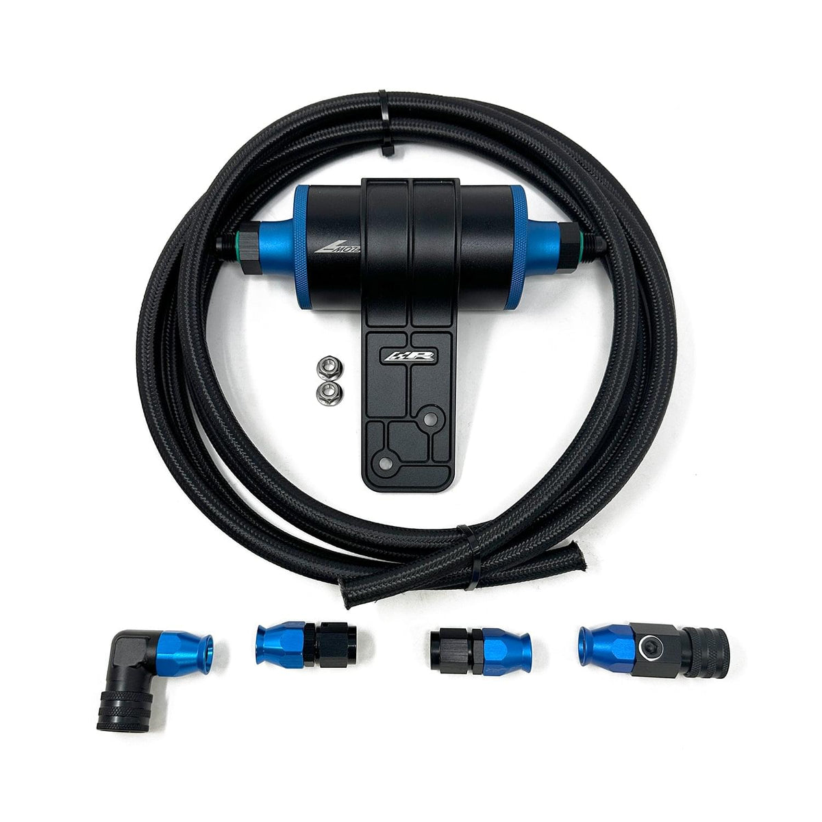 Precision Raceworks universal BMW G-Chassis fuel line kit with inline filter