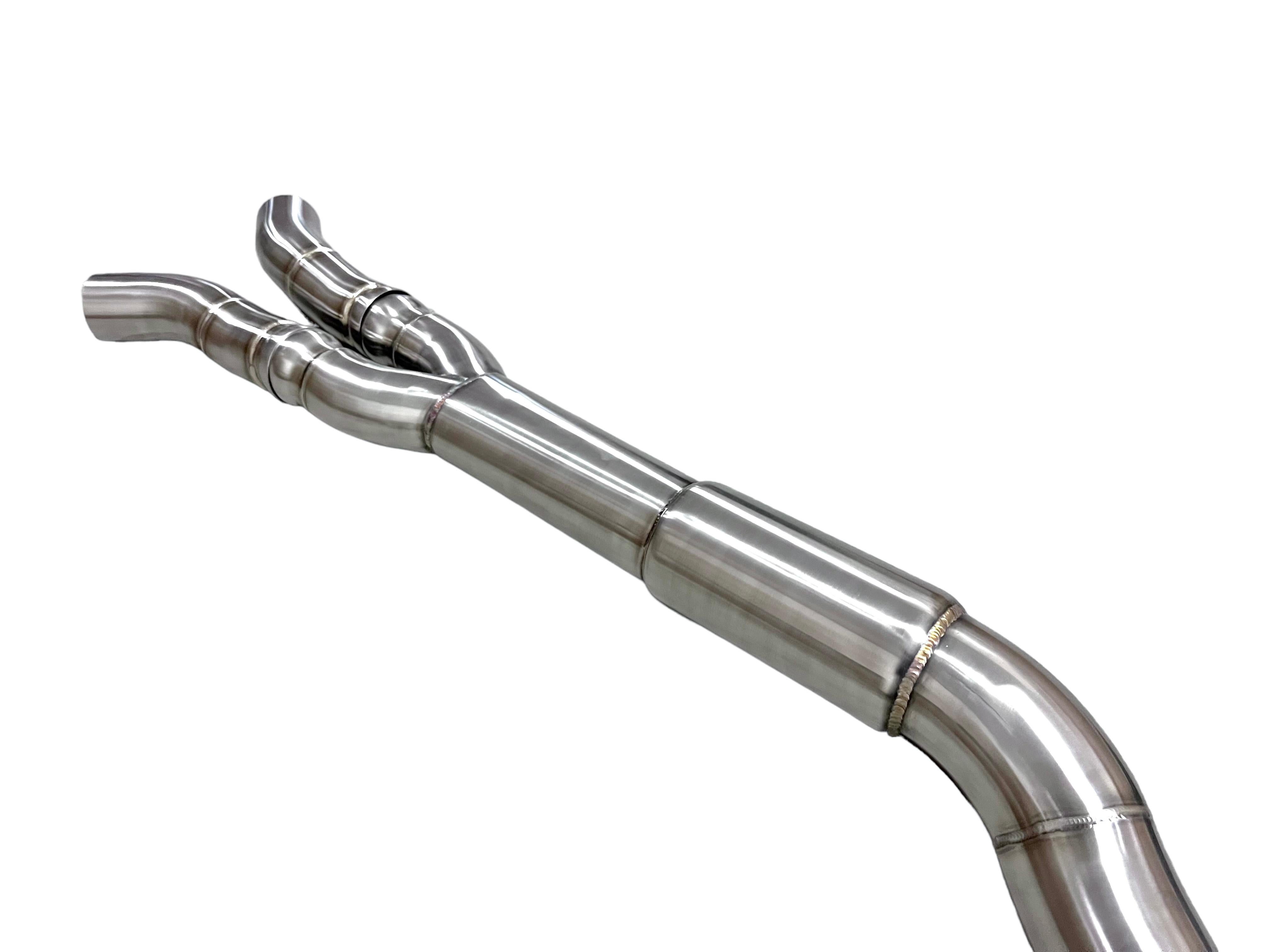MAD BMW G87 M2 S58 Resonated Single Midpipe (Brace Included) - COLORADO N5X