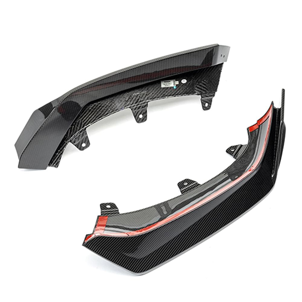 SOOQOO BMW X6 G06 PRE-LCI Front Lip In Prepreg Carbon Fiber — product view 5