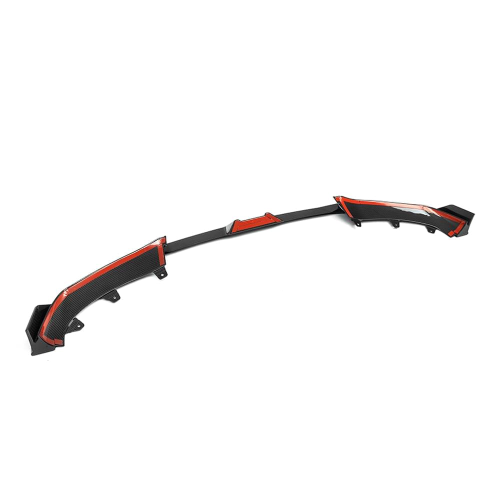 SOOQOO BMW X6 G06 PRE-LCI Front Lip In Prepreg Carbon Fiber — product view 2