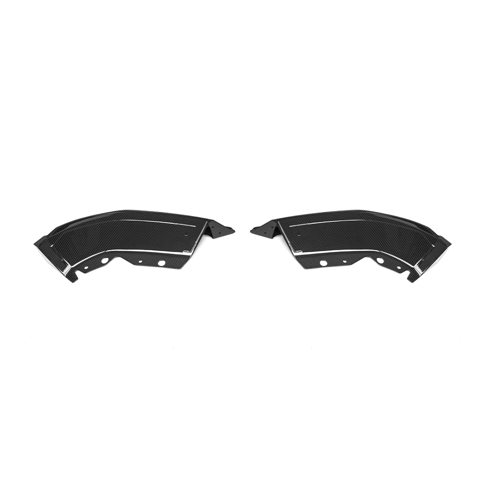 SOOQOO BMW XM G09 Front Lip In Prepreg Carbon Fiber — product view 12