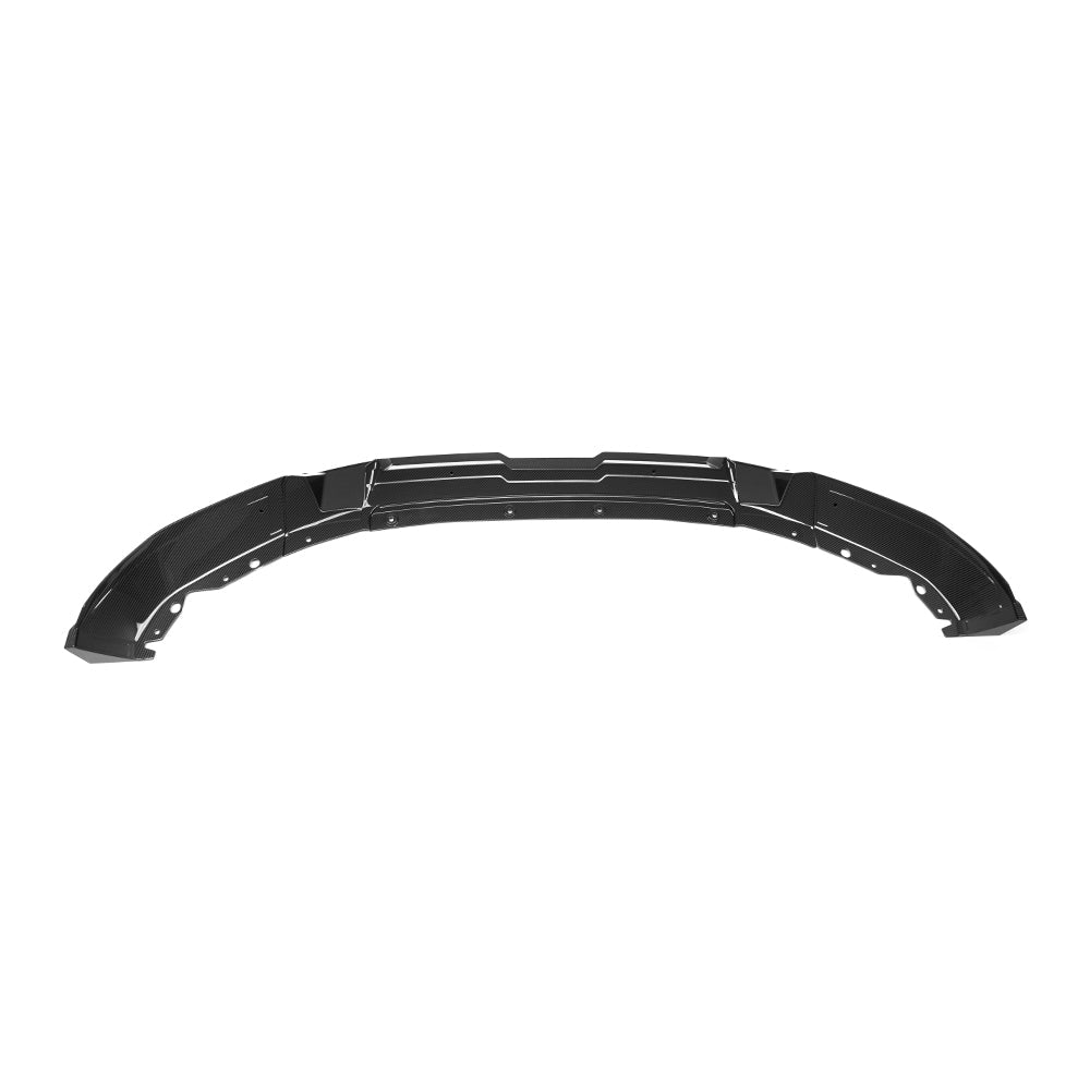 SOOQOO BMW XM G09 Front Lip In Prepreg Carbon Fiber — product view 7
