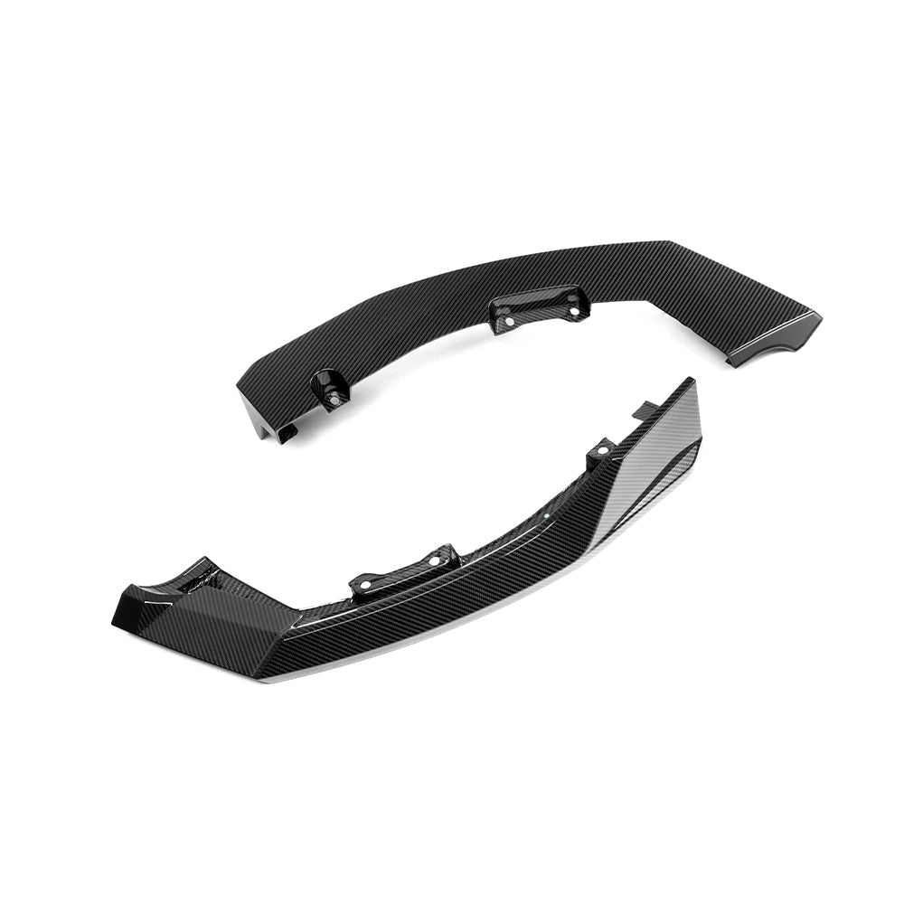 SOOQOO BMW XM G09 Rear Diffuser in Gloss Carbon — product view 7