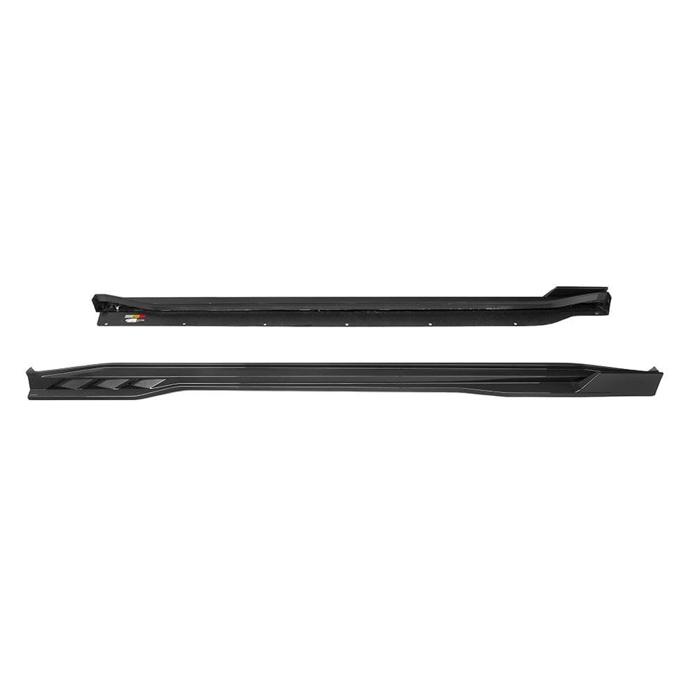 SOOQOO BMW XM G09 Side Skirt In Prepreg Carbon Fiber — product view 7