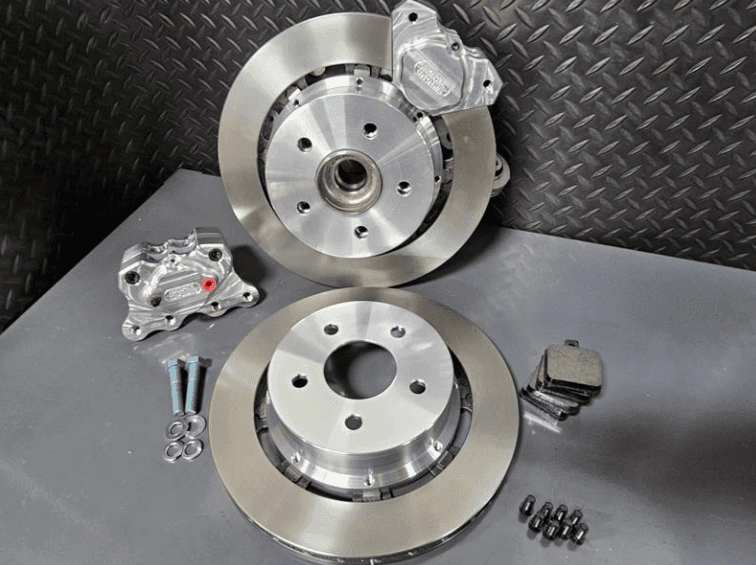 Aerospace components lightweight small brake kit for - Pro Street Rear Brake Kit - A90/91 Supra - G20 M340i.