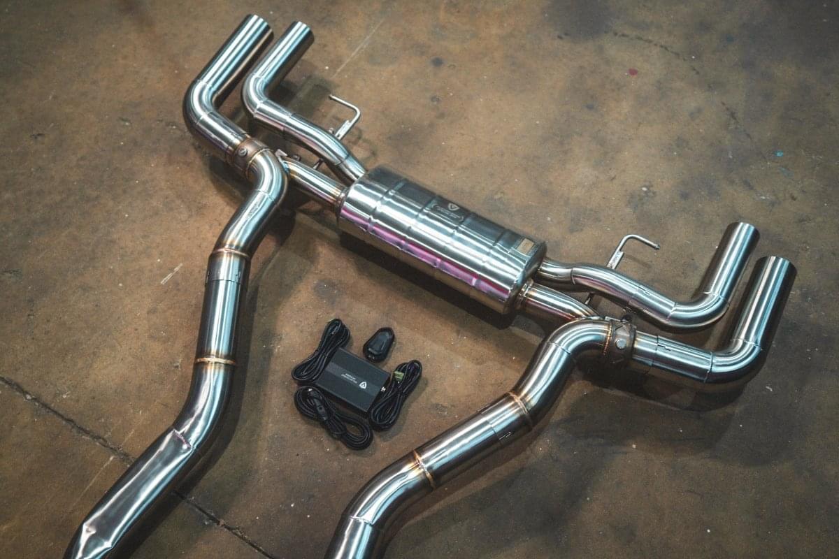 Alpina B8 / BMW G16 M850i Valved Sport Exhaust System.