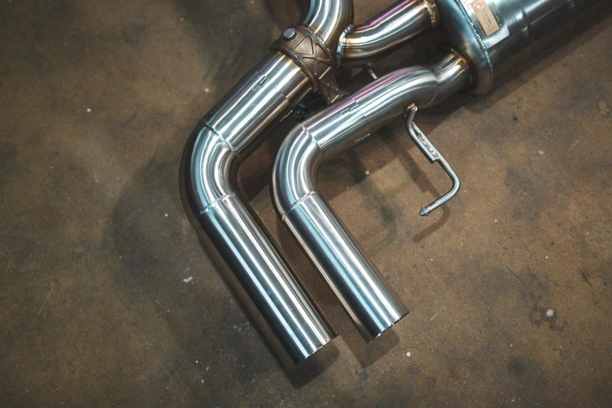 Alpina B8 / BMW G16 M850i Valved Sport Exhaust System.