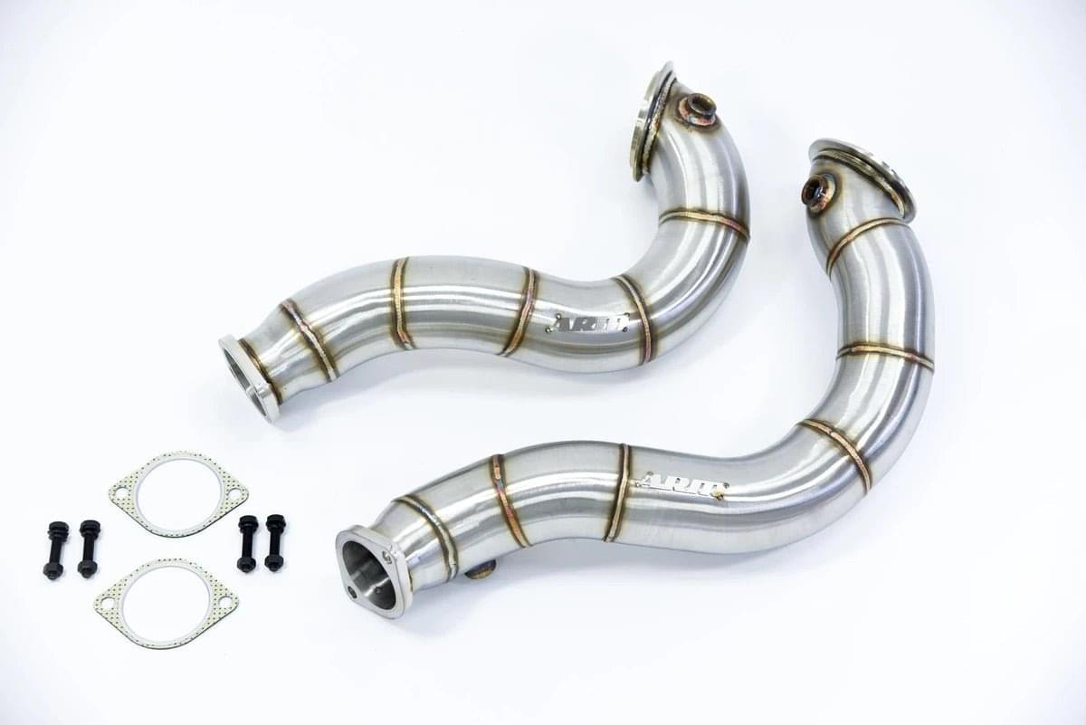 ARM Motorsports BMW 335I N54 3" CATLESS DOWNPIPES.