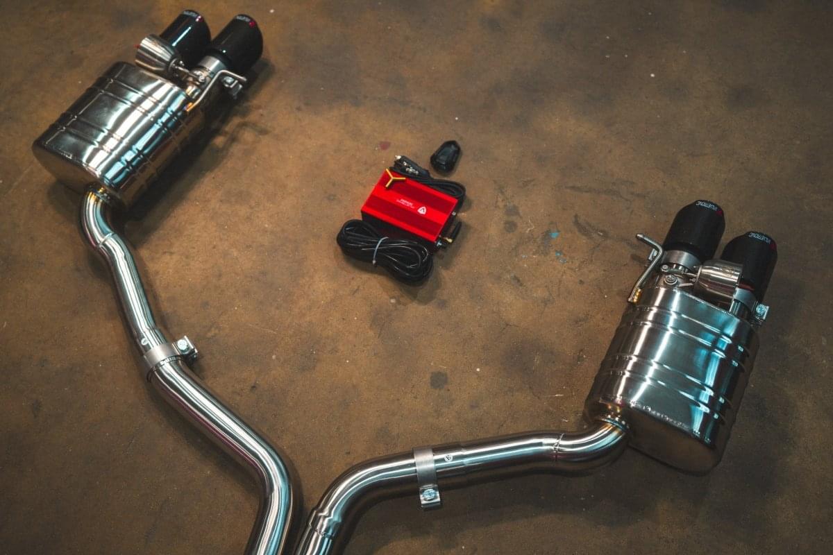 Audi B8 / B8.5 S4 / S5 Valved Sport Exhaust System.