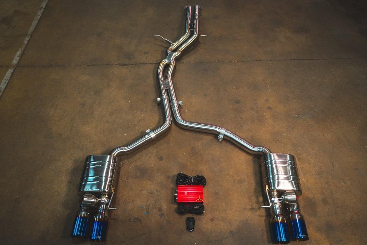 Audi B8 / B8.5 S4 / S5 Valved Sport Exhaust System - COLORADO N5X