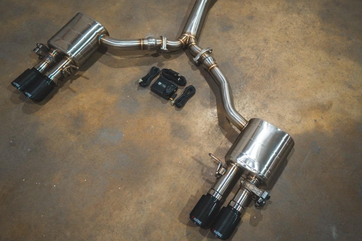 Audi B9 S4 / S5 Valved Sport Exhaust System.