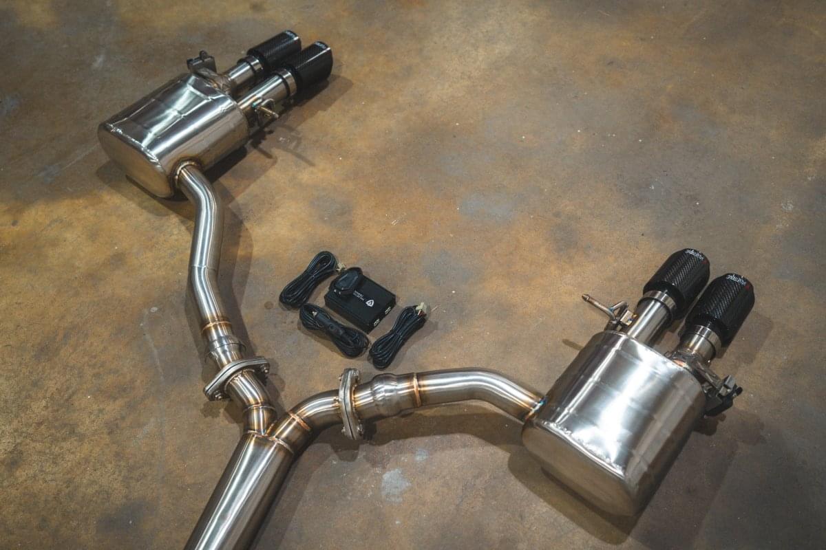 Audi B9 S4 / S5 Valved Sport Exhaust System.