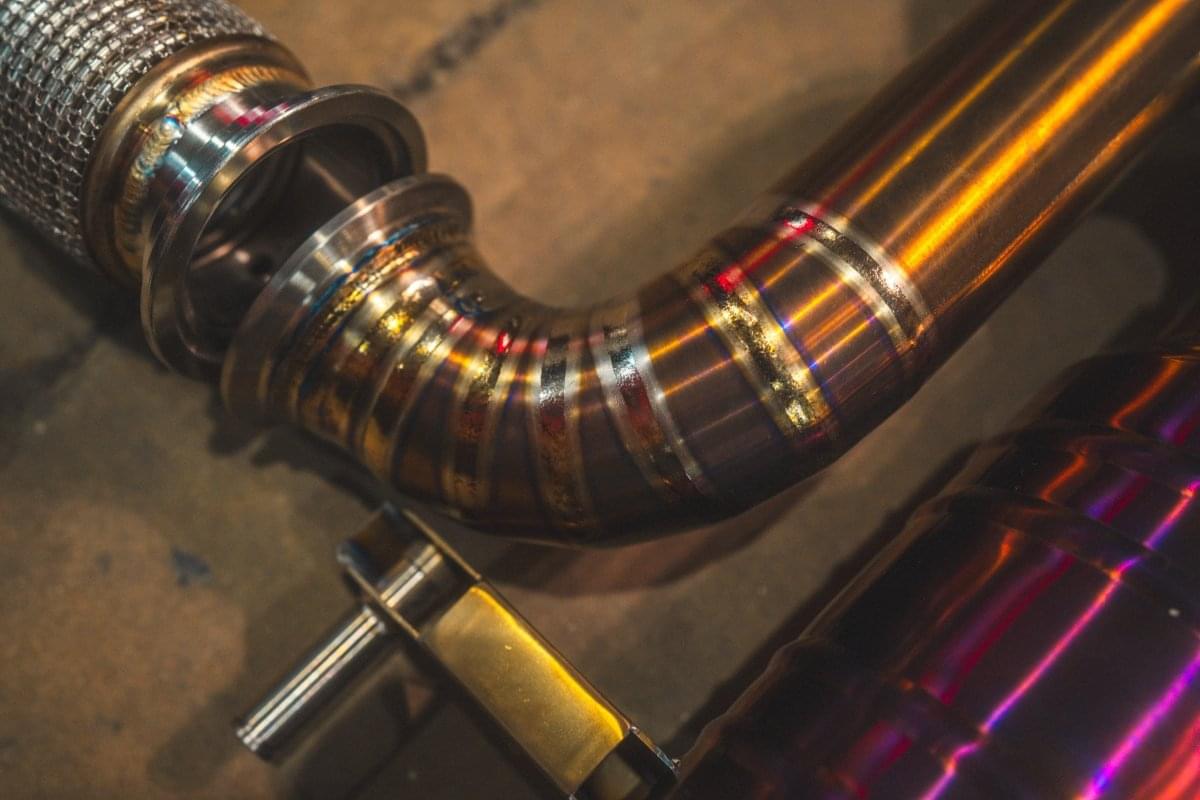 Audi R8 Valved Sport Exhaust System.