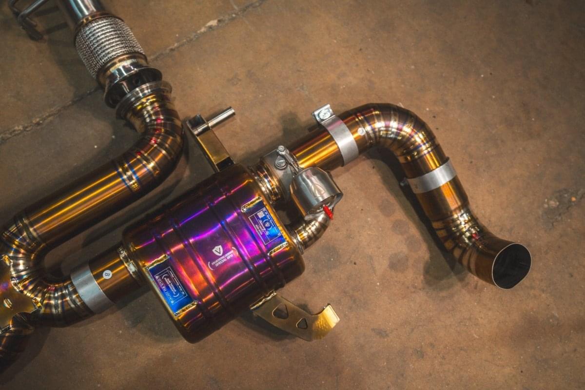 Audi R8 Valved Sport Exhaust System.