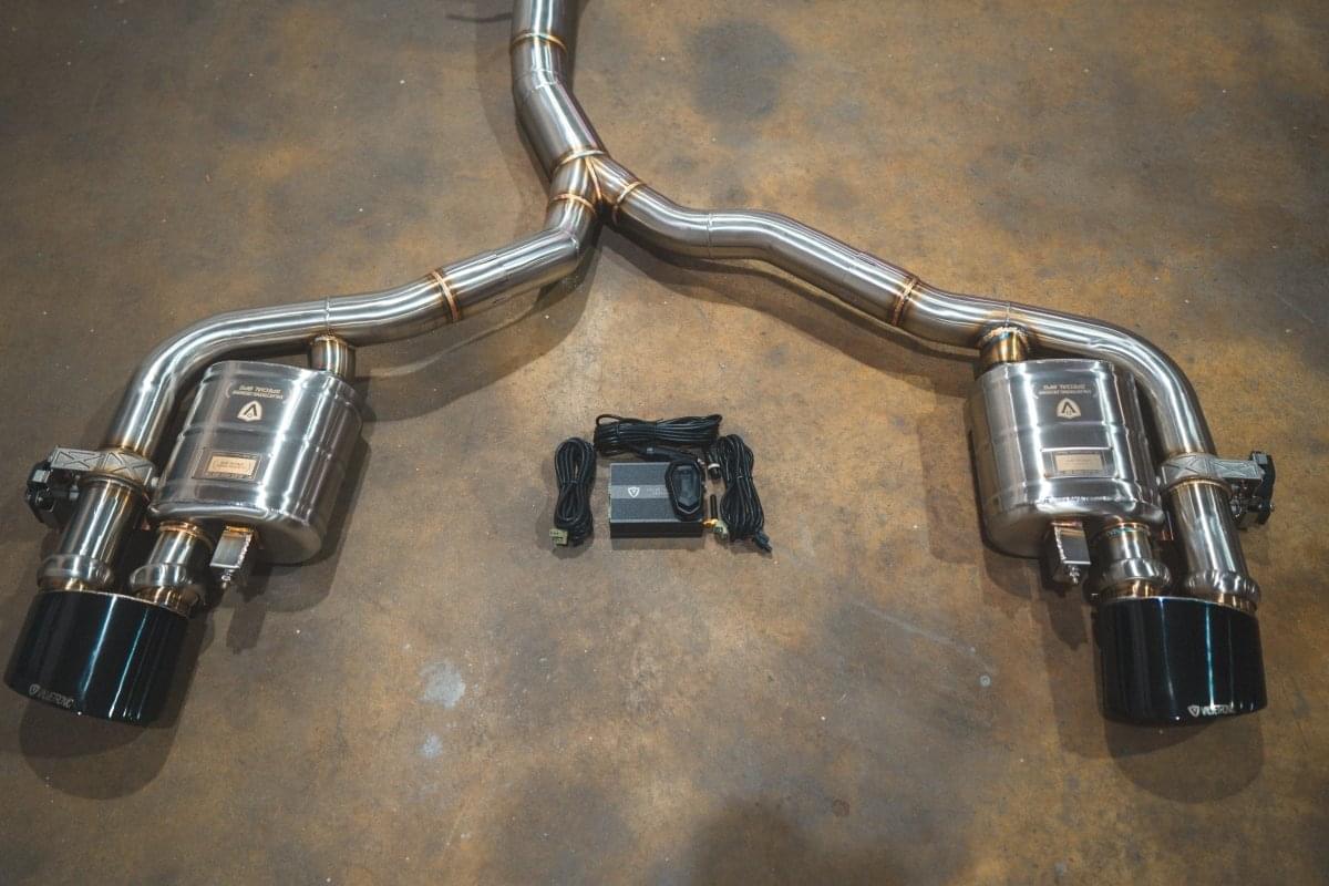 Audi RS5 B9 Valved Sport Exhaust System.