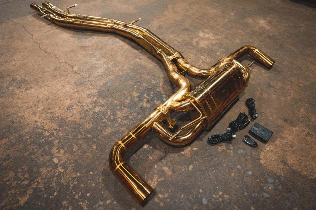 AUDI RSQ8 Valved Sport Exhaust system.