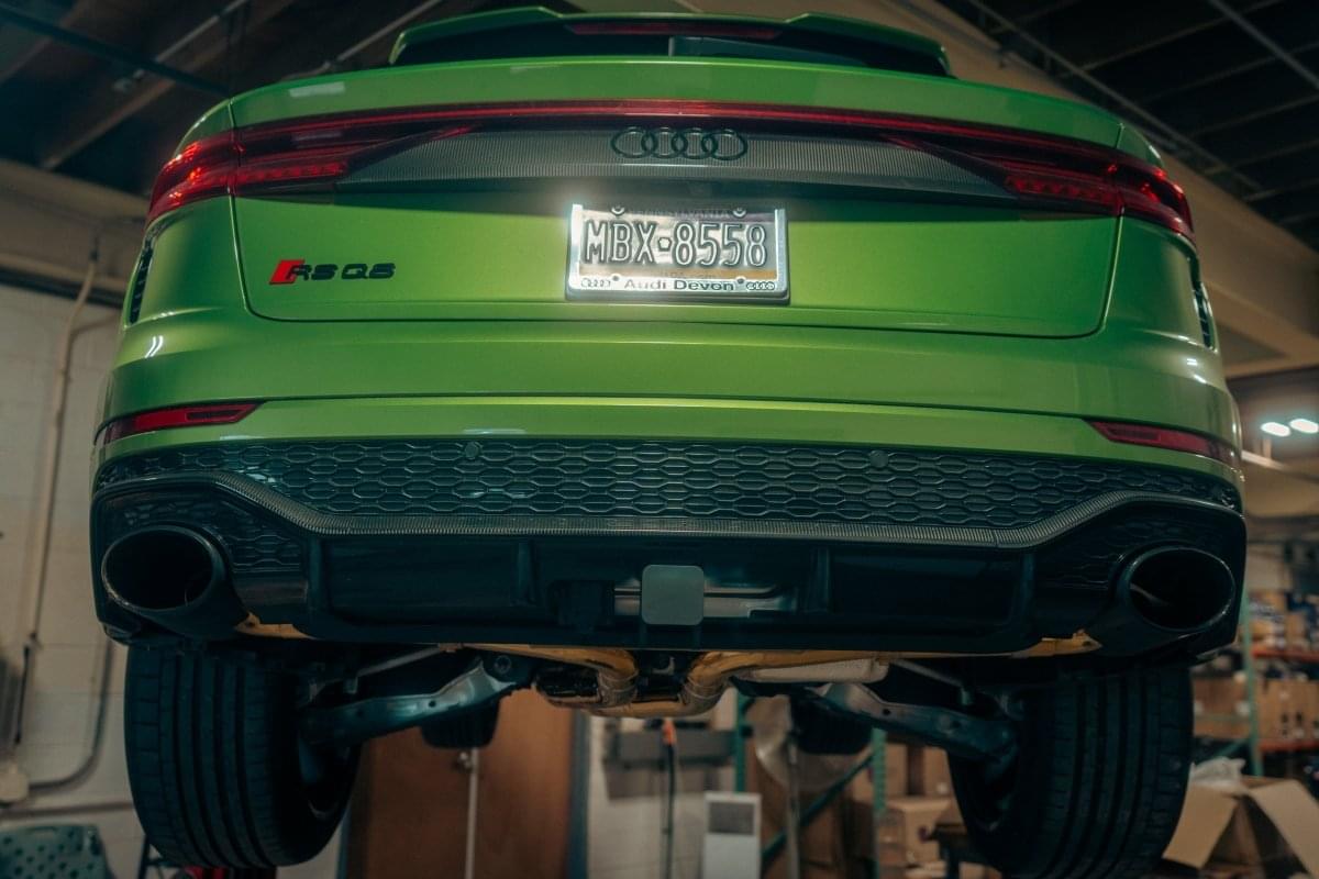 AUDI RSQ8 Valved Sport Exhaust system.