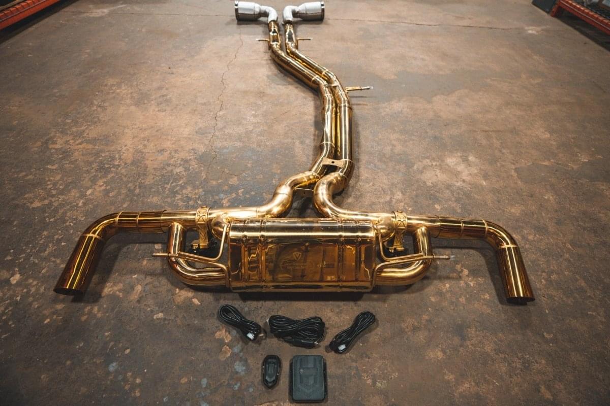 AUDI RSQ8 Valved Sport Exhaust system.