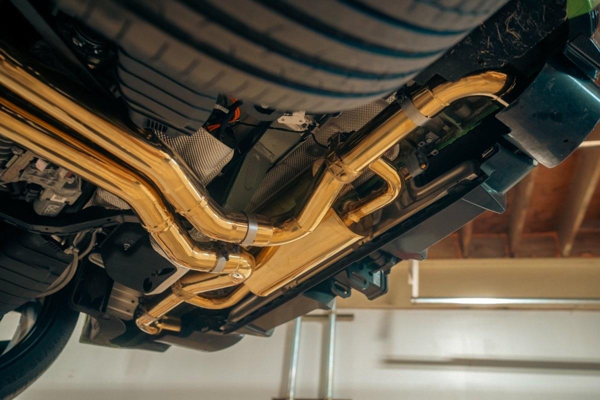 AUDI RSQ8 Valved Sport Exhaust system.