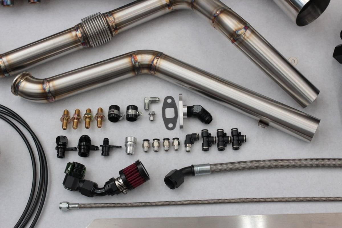 B58 Gen 1 BMW F Series Chassis Turbo Kit w/ Tubular Manifold.