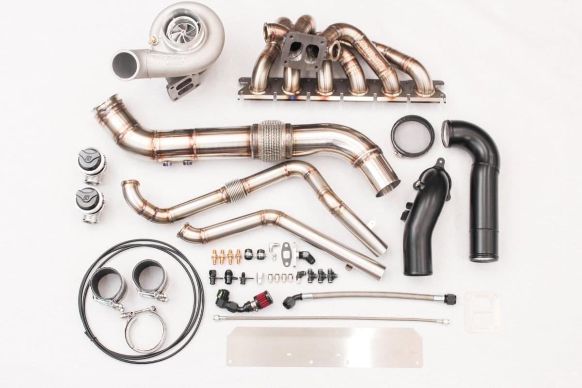 B58 Gen 1 BMW F Series Chassis Turbo Kit w/ Tubular Manifold.