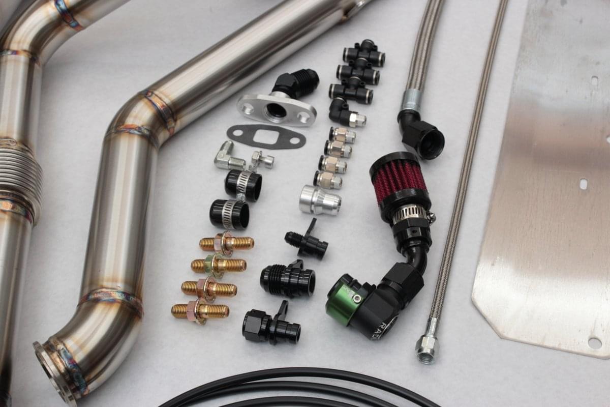B58 Gen 1 BMW F Series Chassis Turbo Kit w/ Tubular Manifold.