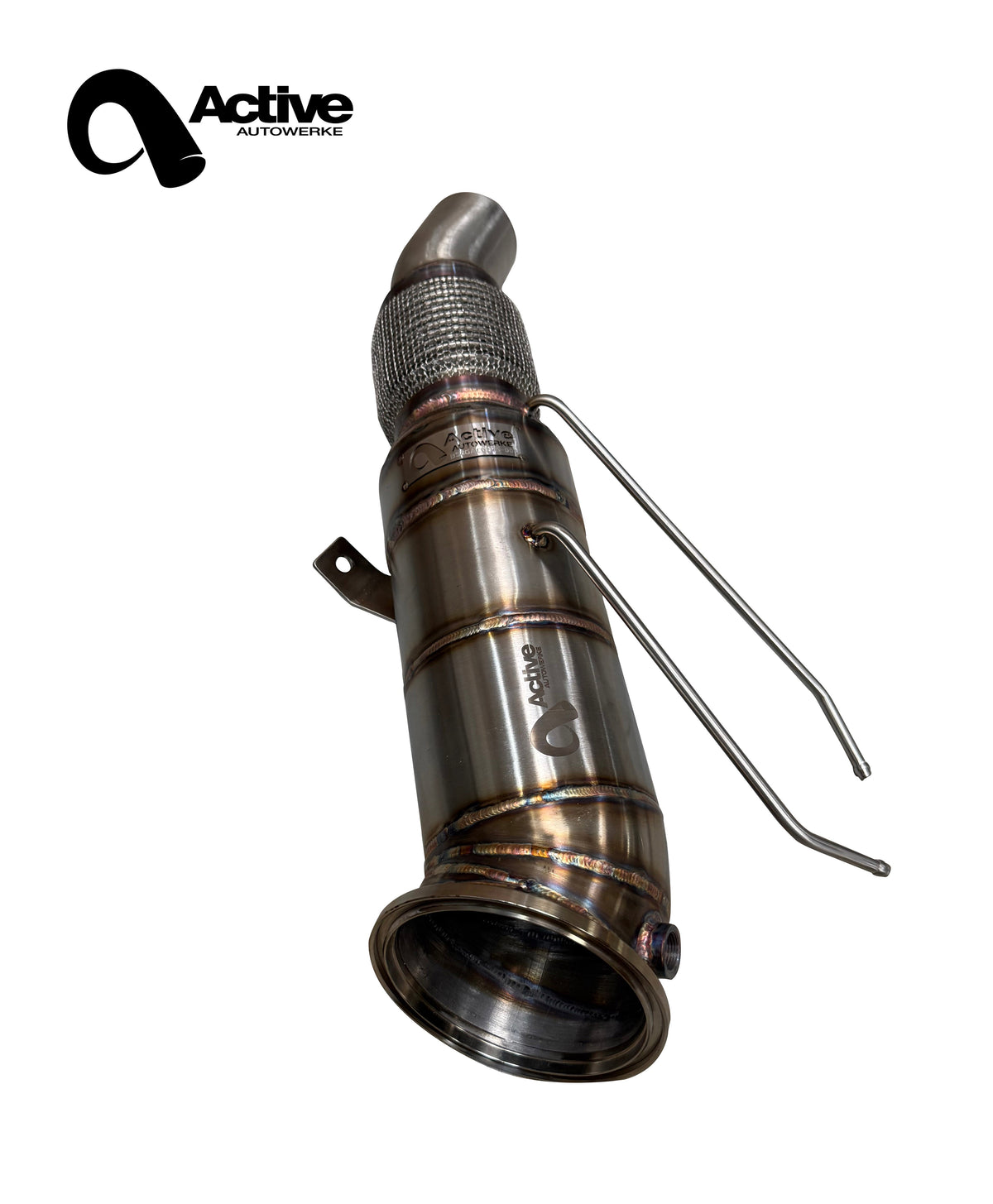Active Autowerke BMW B58N M340i M440i AFlow Catted Downpipe (2025 and newer).
