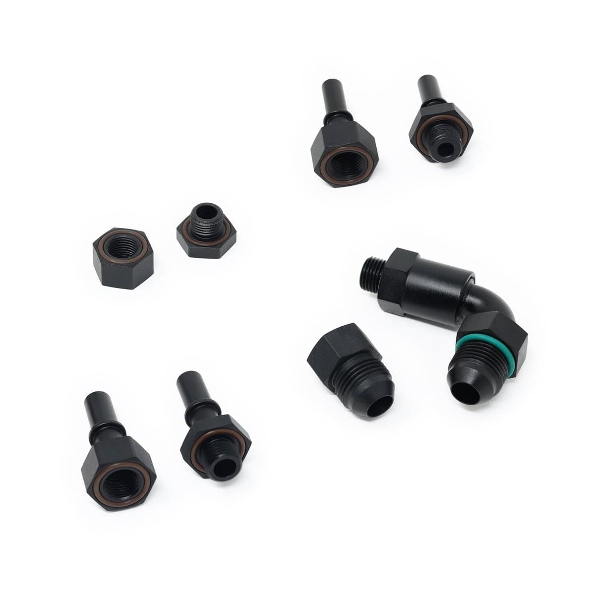Billet Top Hat Bulkhead Fittings.