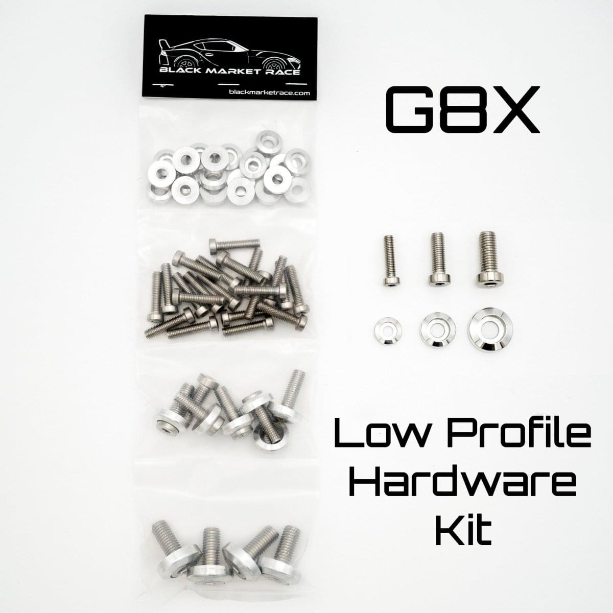 BMR G8X Low Profile Engine Bay Hardware Kit.