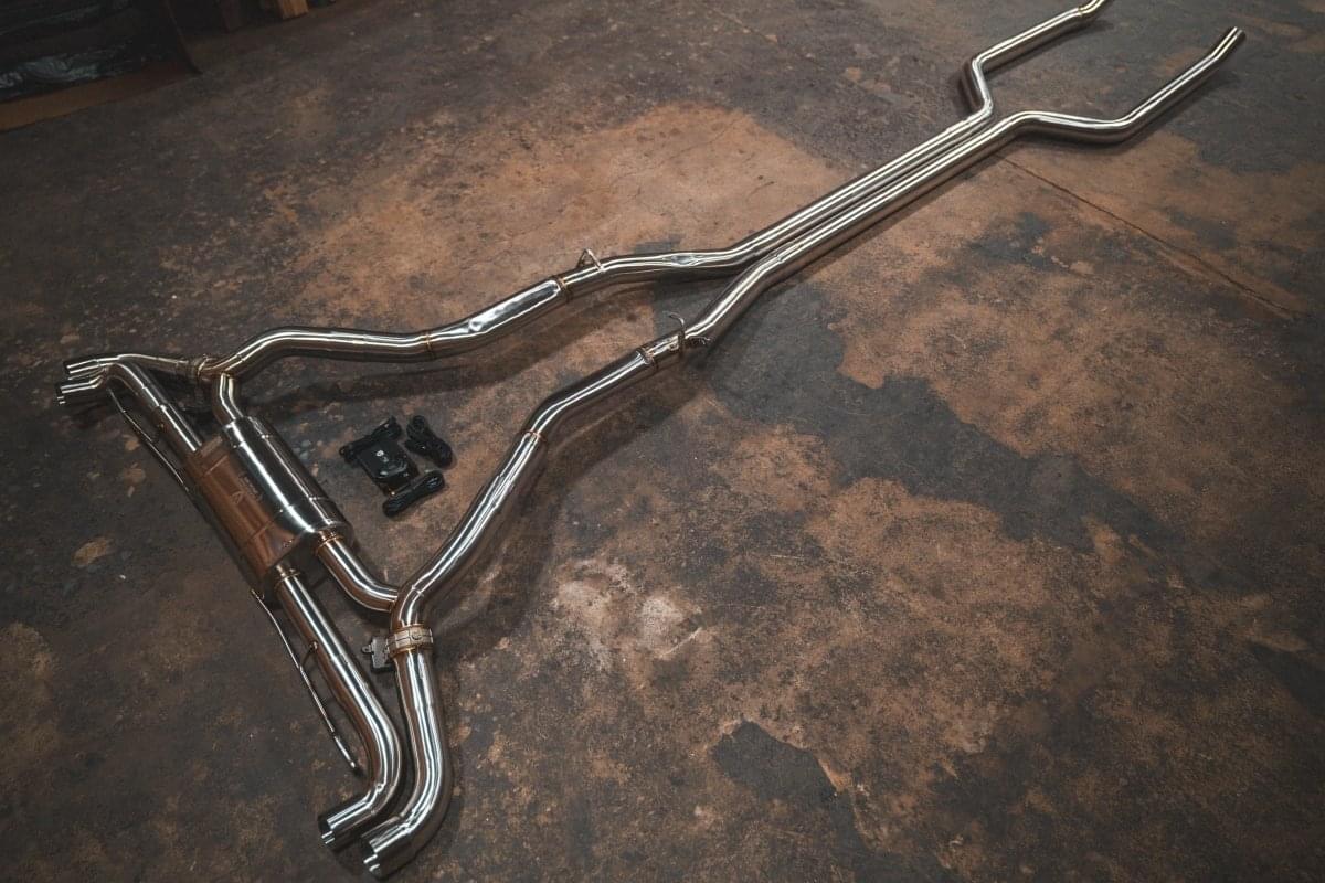 BMW Alpina XB7 / X7 M50i / X7 M60i Valved Sport Exhaust System.
