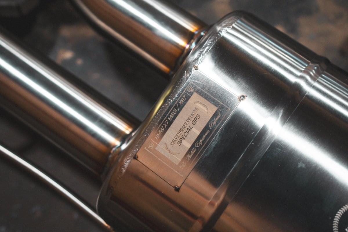 BMW Alpina XB7 / X7 M50i / X7 M60i Valved Sport Exhaust System.