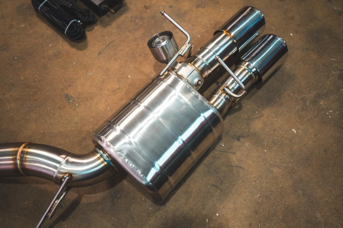 BMW E60 M5 Valved Sport Exhaust System.