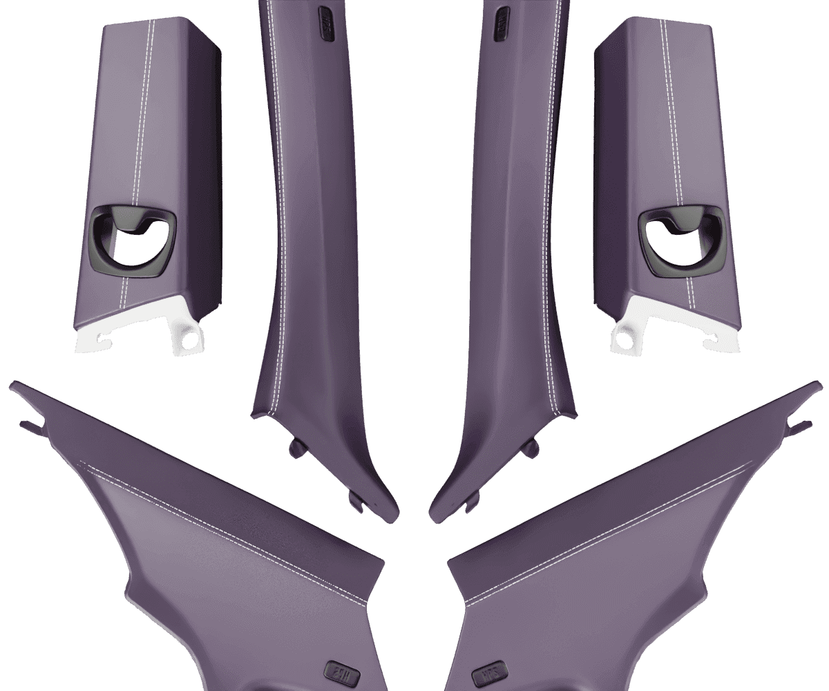 2006-2013 BMW 3-SERIES E92 PILLAR SET.