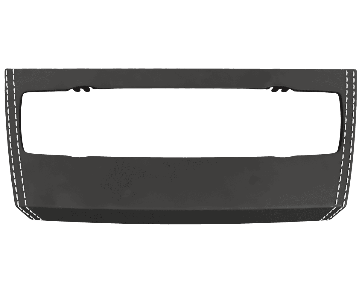 2006-2013 BMW 3-SERIES E9X NON-IDRIVE AC COVER NO CUTOUT.