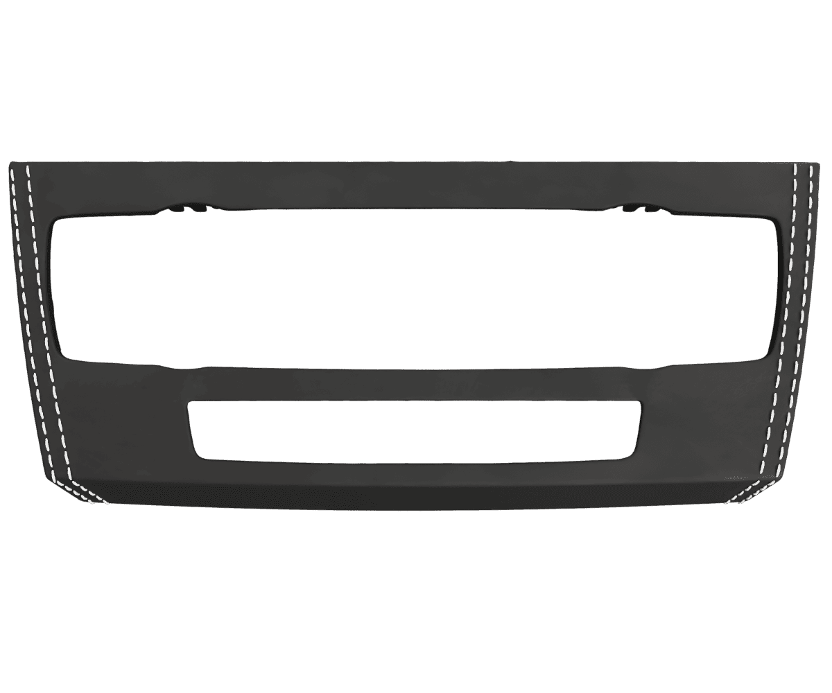 2006-2013 BMW 3-SERIES E9X NON-IDRIVE AC COVER W/ CUTOUT.